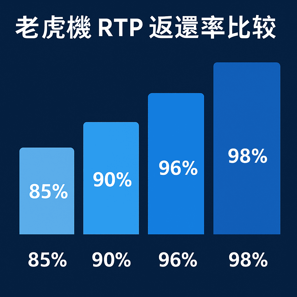 老虎機RTP返還率比較圖