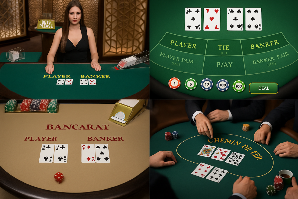 真人網上百家樂 遊戲變化