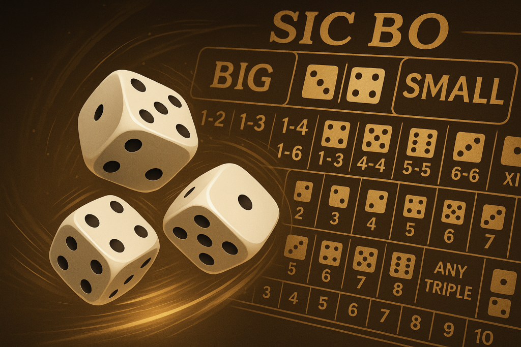 骰寶破解與機率示意圖